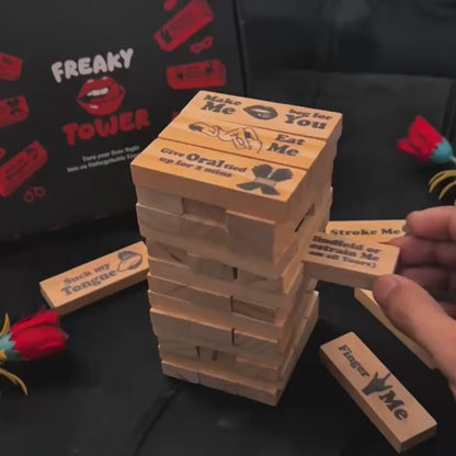 FreakyTower - The Ultimate Adult Block Game for Couples🔥